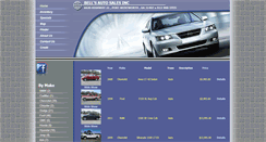 Desktop Screenshot of bellsautosales.net
